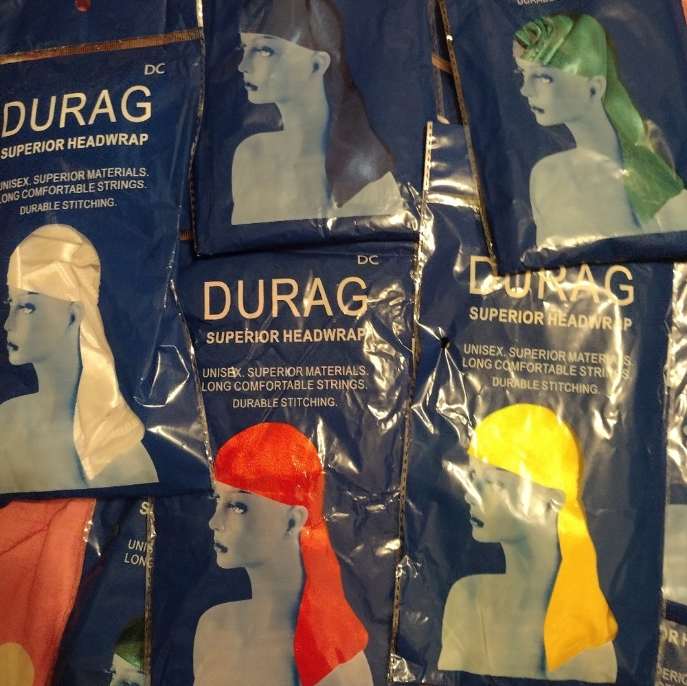 Unisex Du Rag Bundle (24) - Picture 3 of 3
